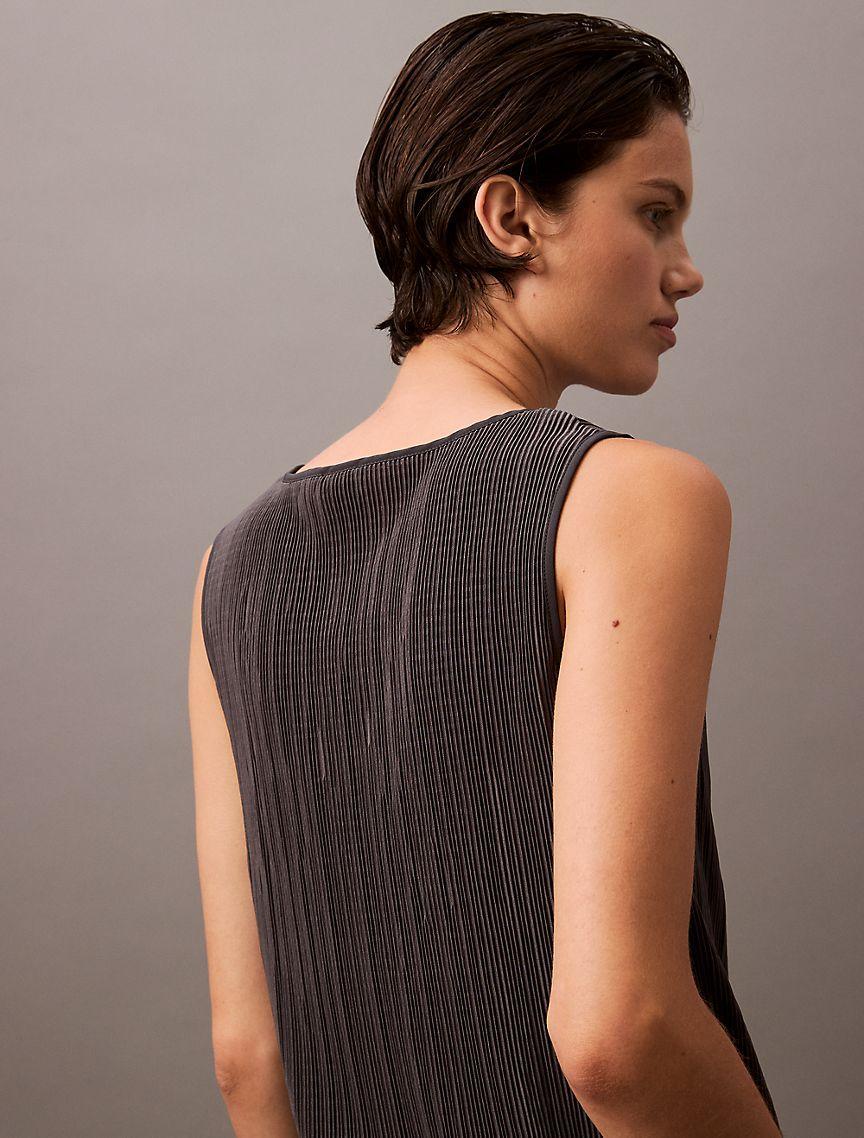 Plisse Tank Top Product Image
