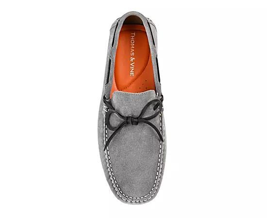 Thomas & Vine Sadler Mens Suede Moccasin Loafers Product Image