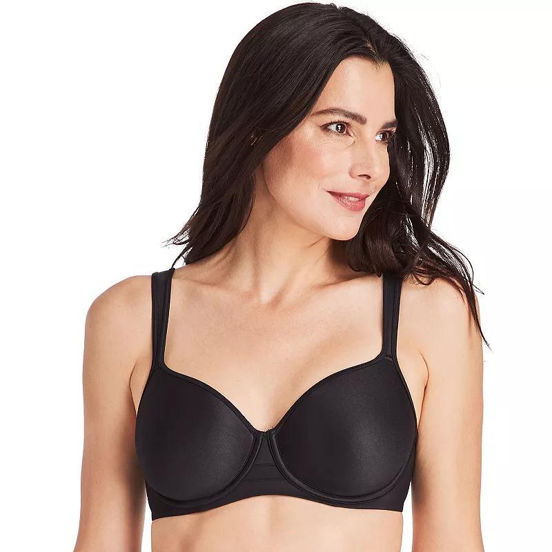 Bali One Smooth U Minimizer Underwire Full-Coverage Bra DF3490, Women's, Size: 36 Dd, Black Product Image