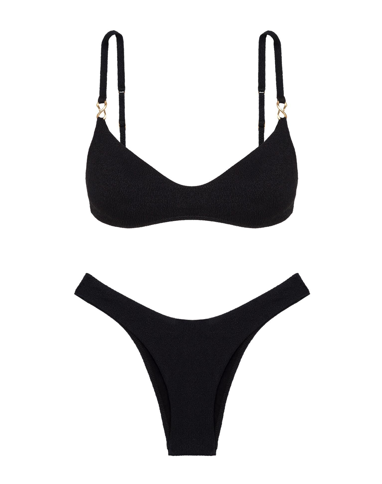 Firenze Solaro Vivian Top - Black Product Image