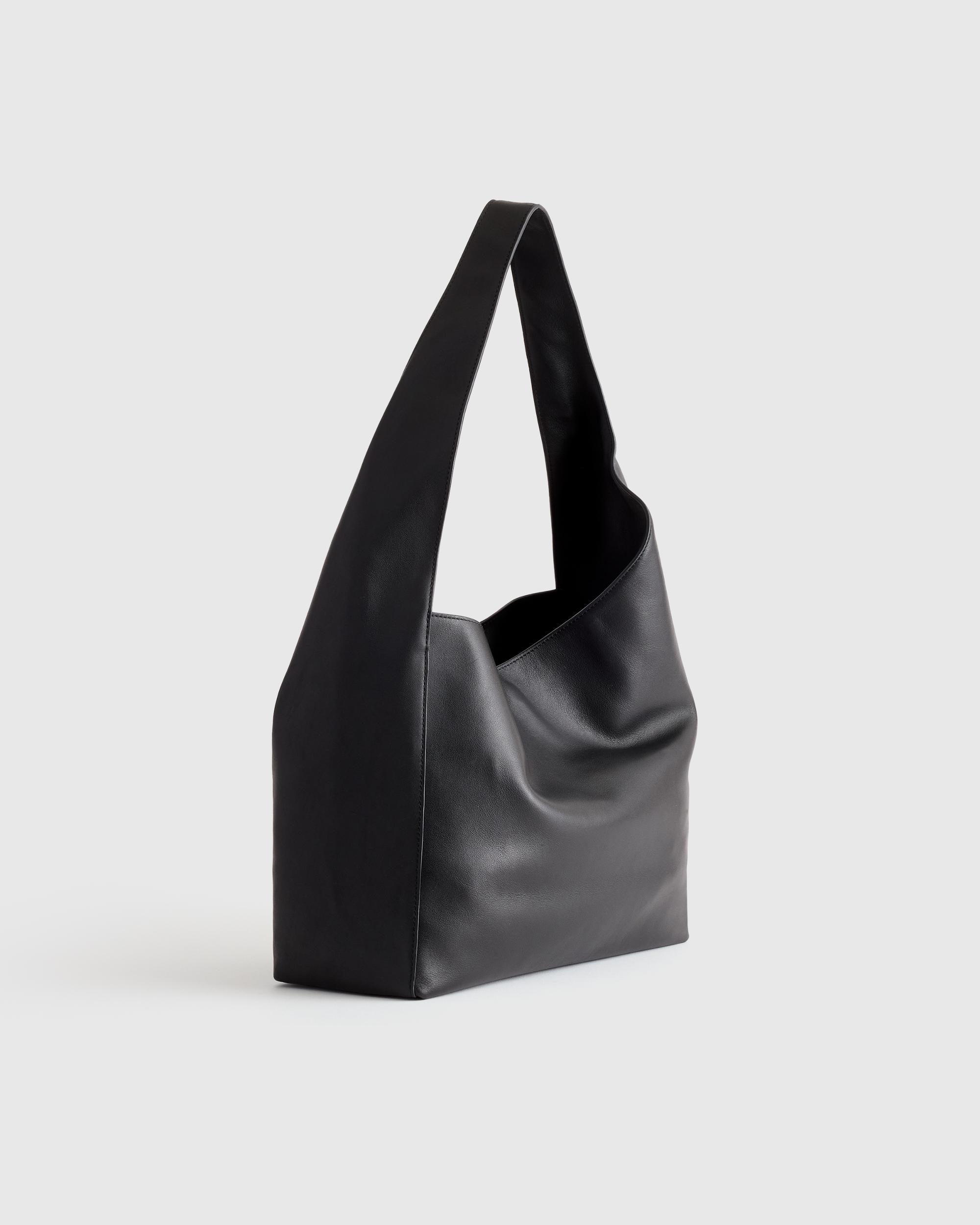 Quince | Women's Italian Leather Slouchy Shoulder Bag Product Image