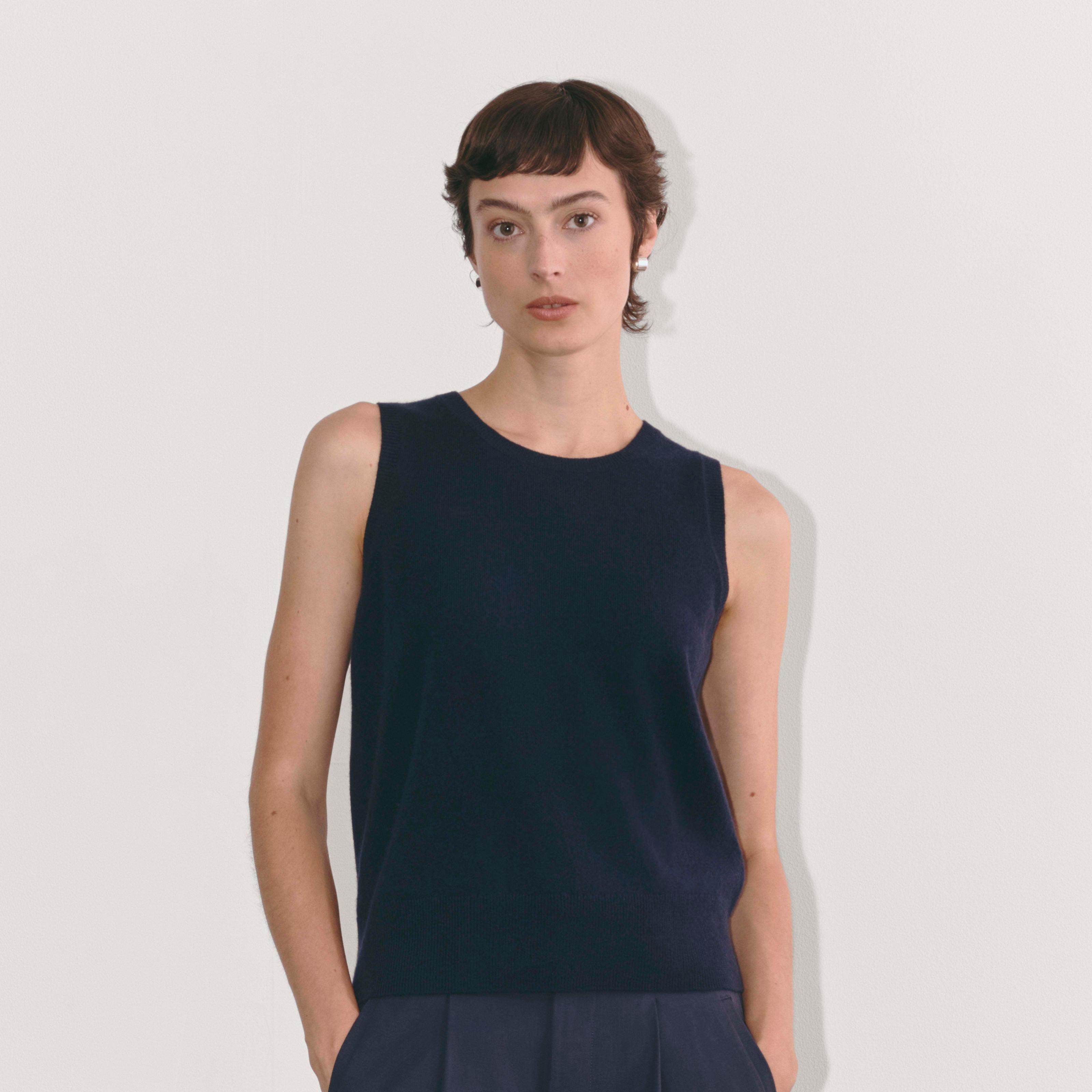 The Classic Tank in Cashmere Product Image