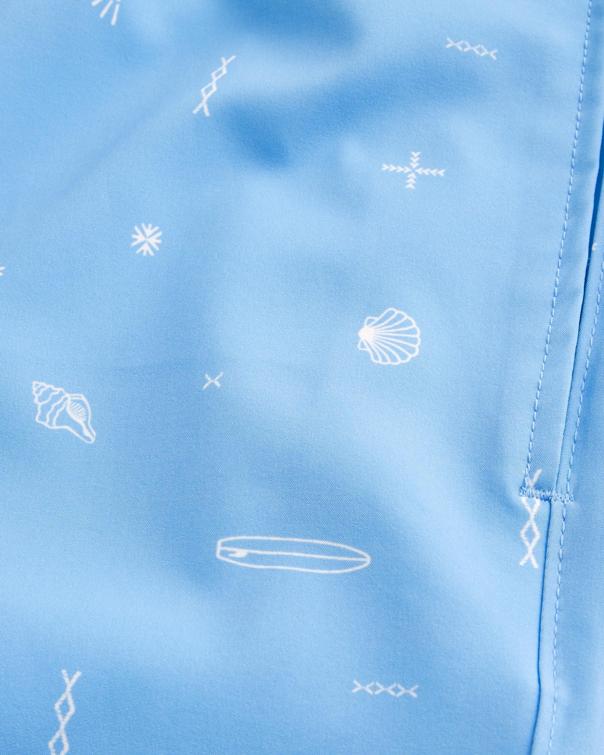 Mid-Thigh Volley Swim Trunks Product Image