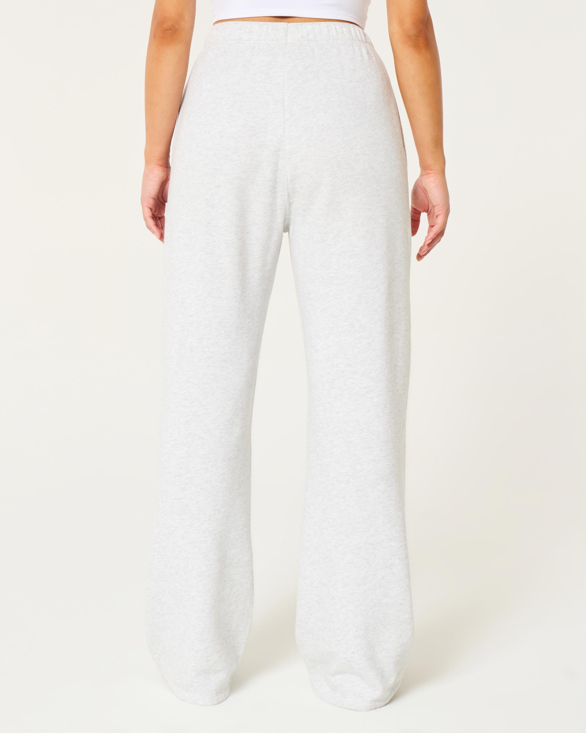Hollister Feel Good Fleece Wide-Leg Pants Product Image