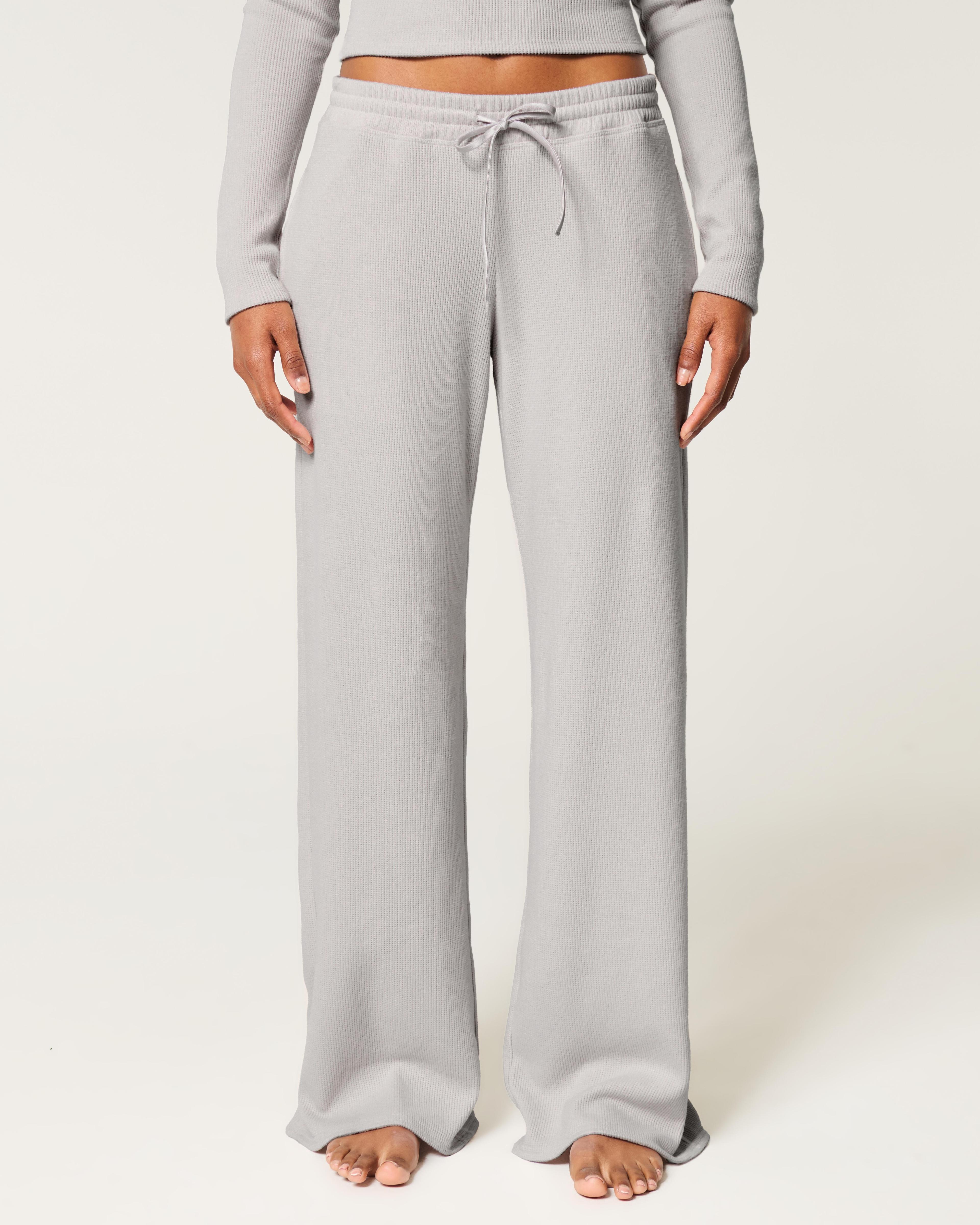 Gilly Hicks Waffle Straight Pants Product Image