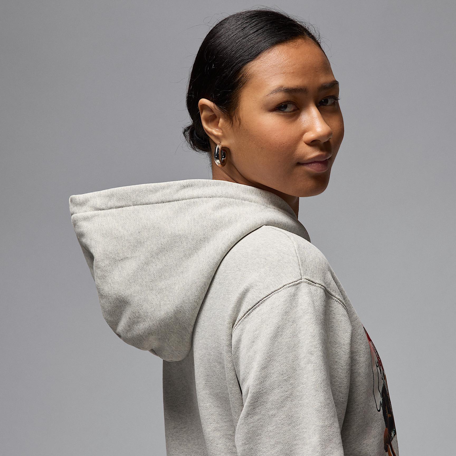 Jordan Flight Fleece Men's Graphic Pullover Hoodie Product Image