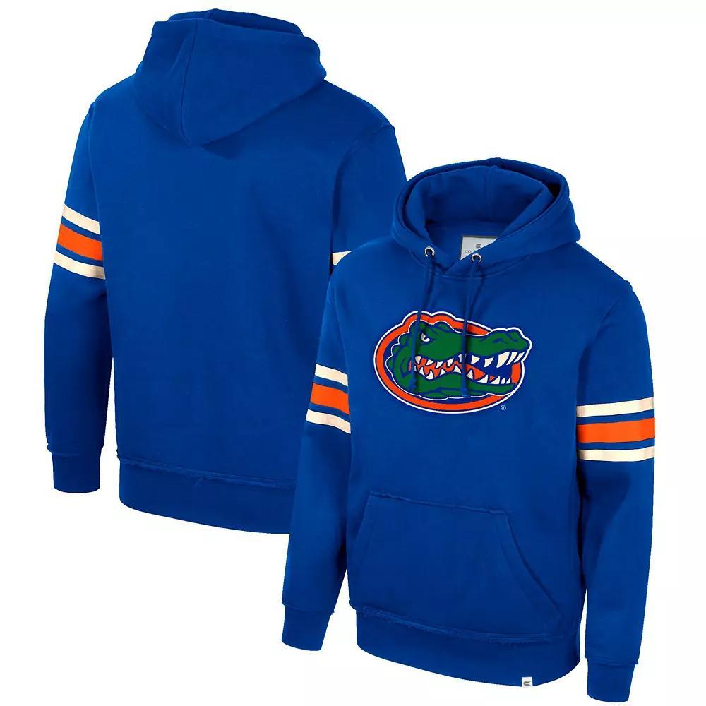 Men's Colosseum Royal Florida Gators Saluting Pullover Hoodie,  Product Image