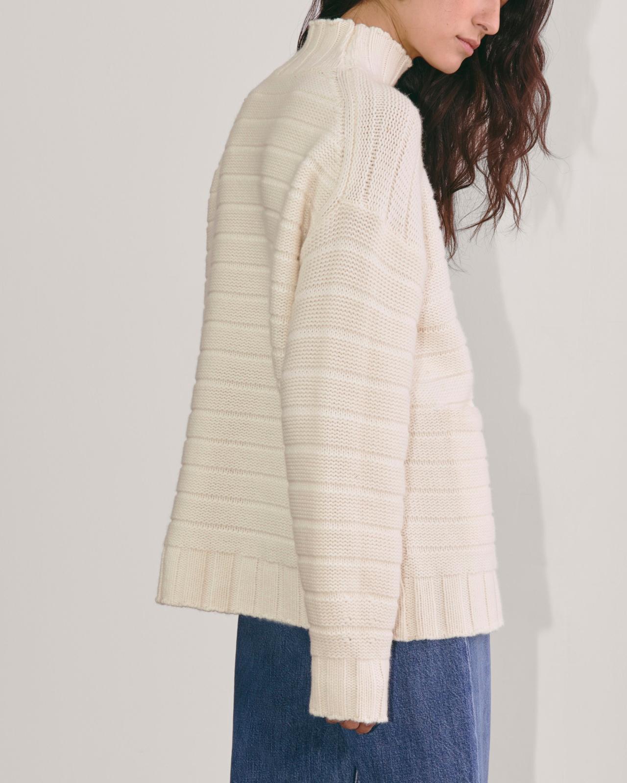 Womens Oversized Turtleneck in Luxe Merino Sweater by Everlane Product Image