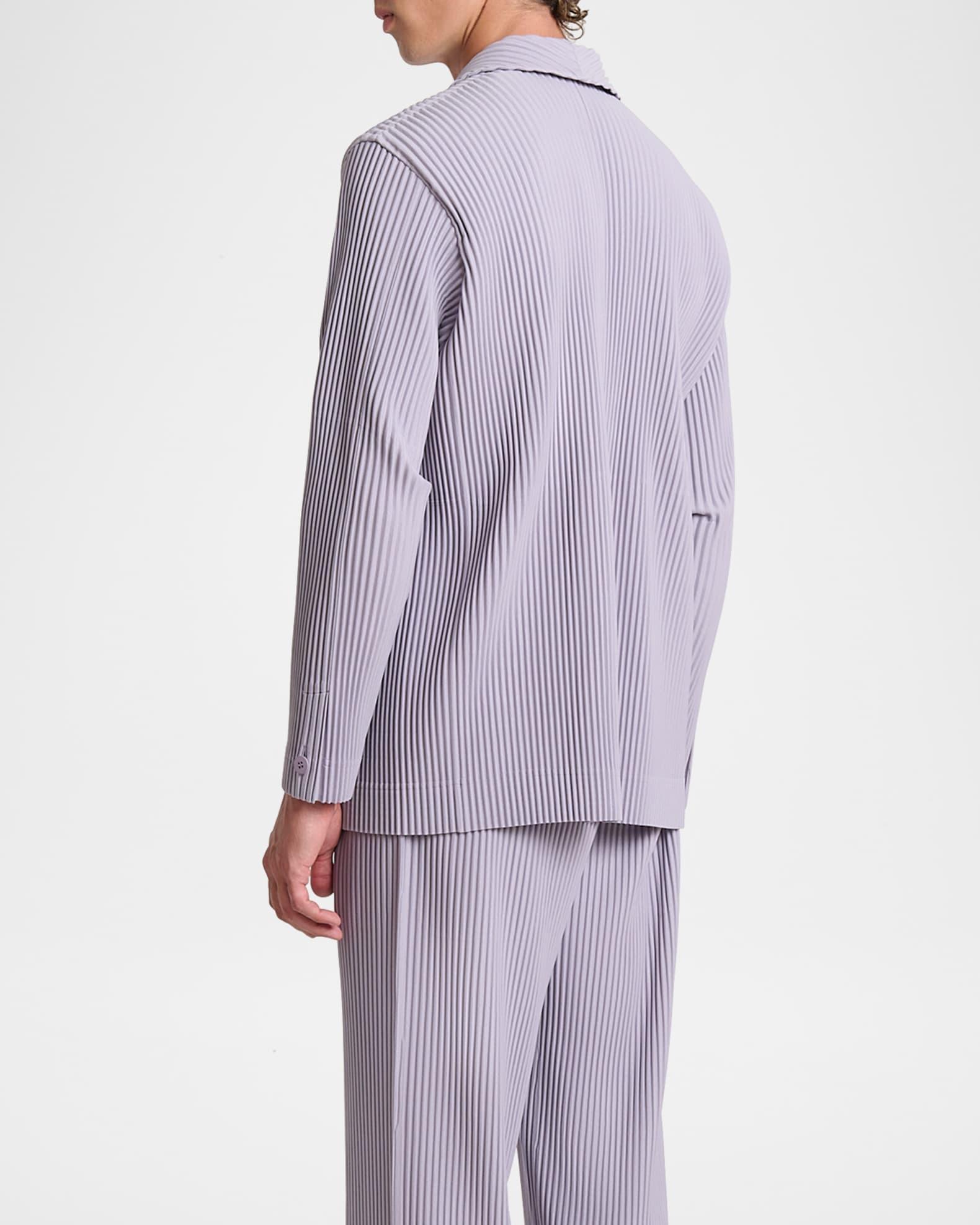 Men's Pleated Single-Breasted Sport Coat Product Image