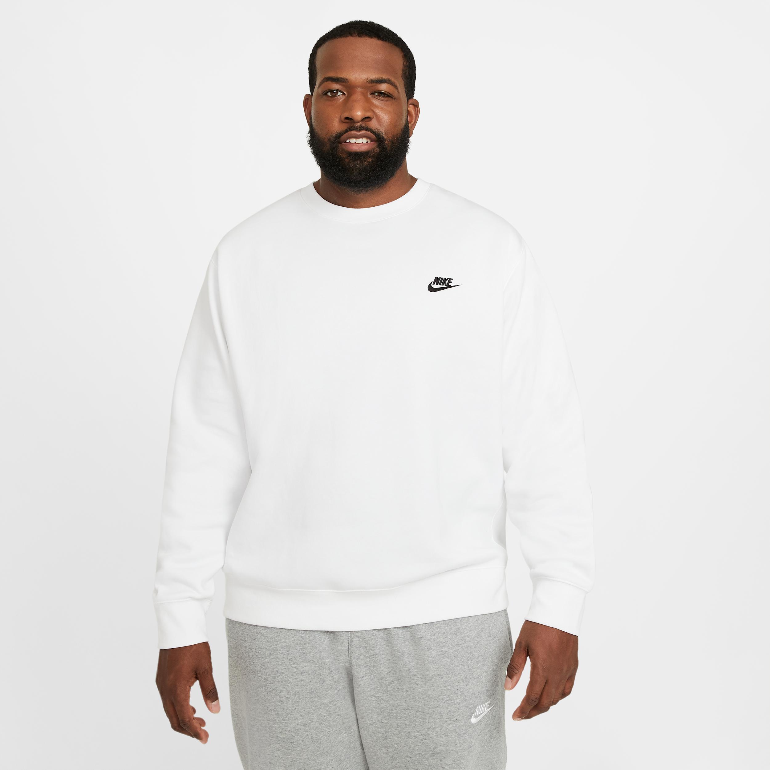 Mens Nike Sportswear Club Fleece Crew | BV2662-010 Product Image
