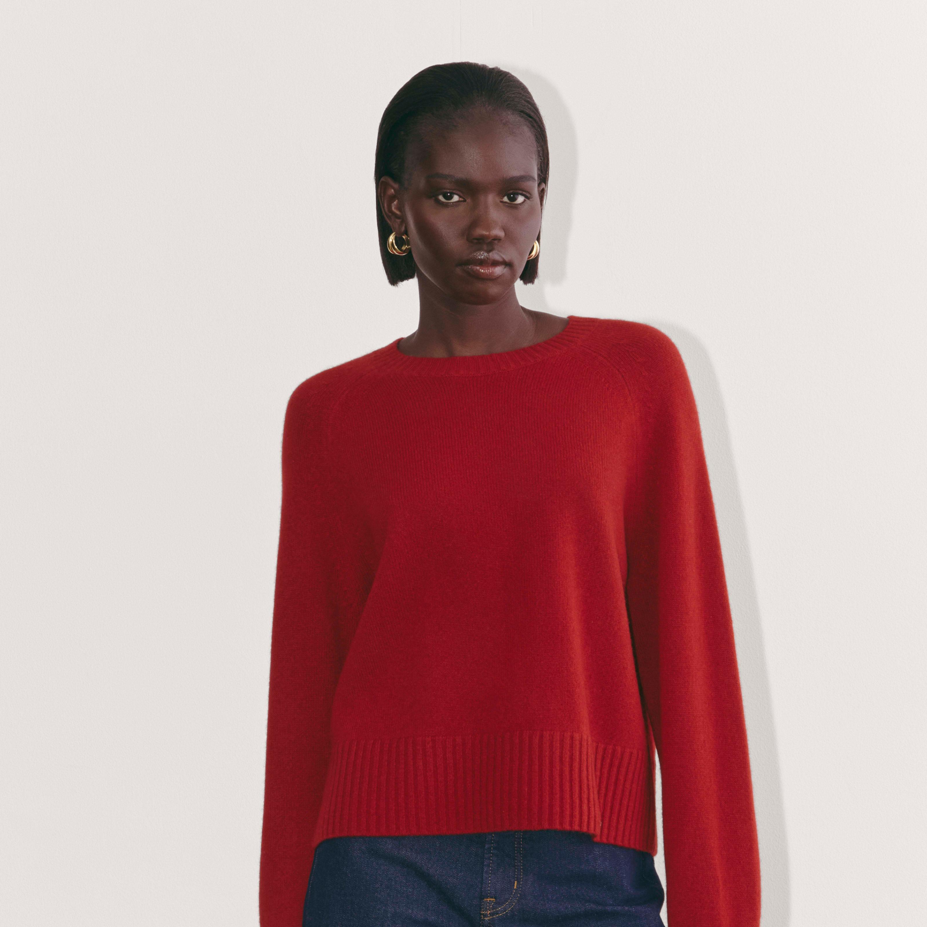 Womens Boxy Crew in Cashmere Sweater by Everlane Product Image