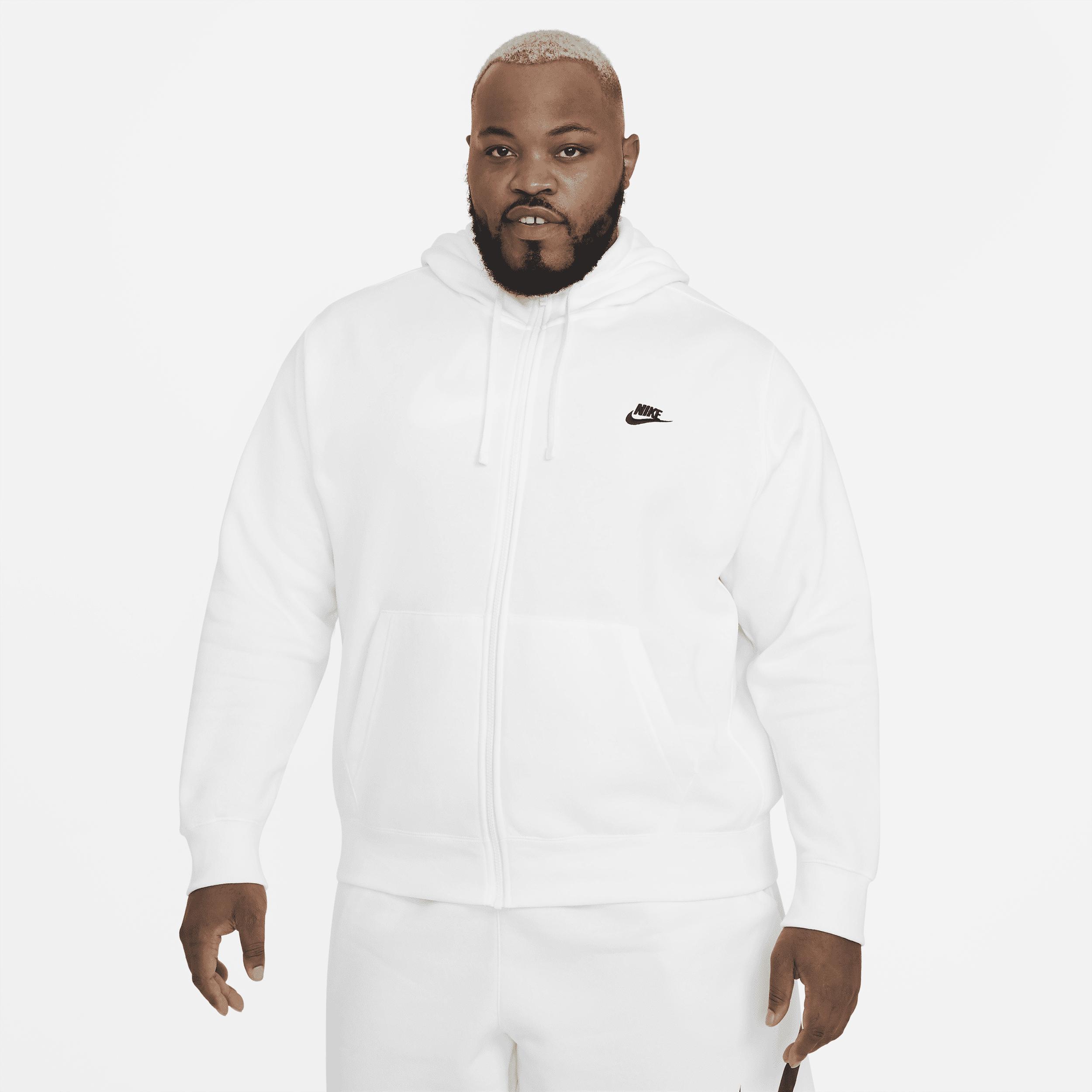 Mens Nike Sportswear Club Fleece Full-Zip Hoodie | BV2645-100 Product Image