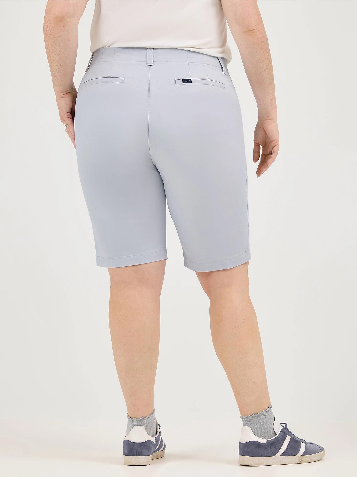 Women's Legendary Denim Chino Bermuda (Plus) | Women's Shorts | Lee® Product Image