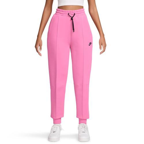 Nike Womens Nike NSW Tech Fleece MR Joggers - Womens Mink Brown/Black Product Image