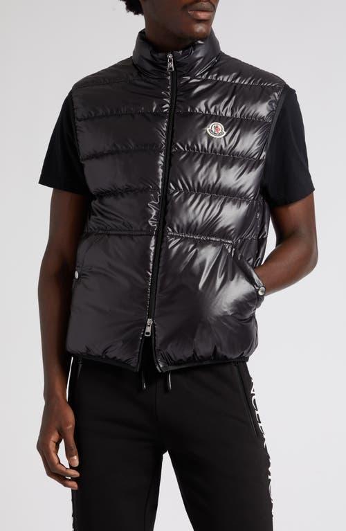 Mens Aube Down Nylon Zip Vest Product Image