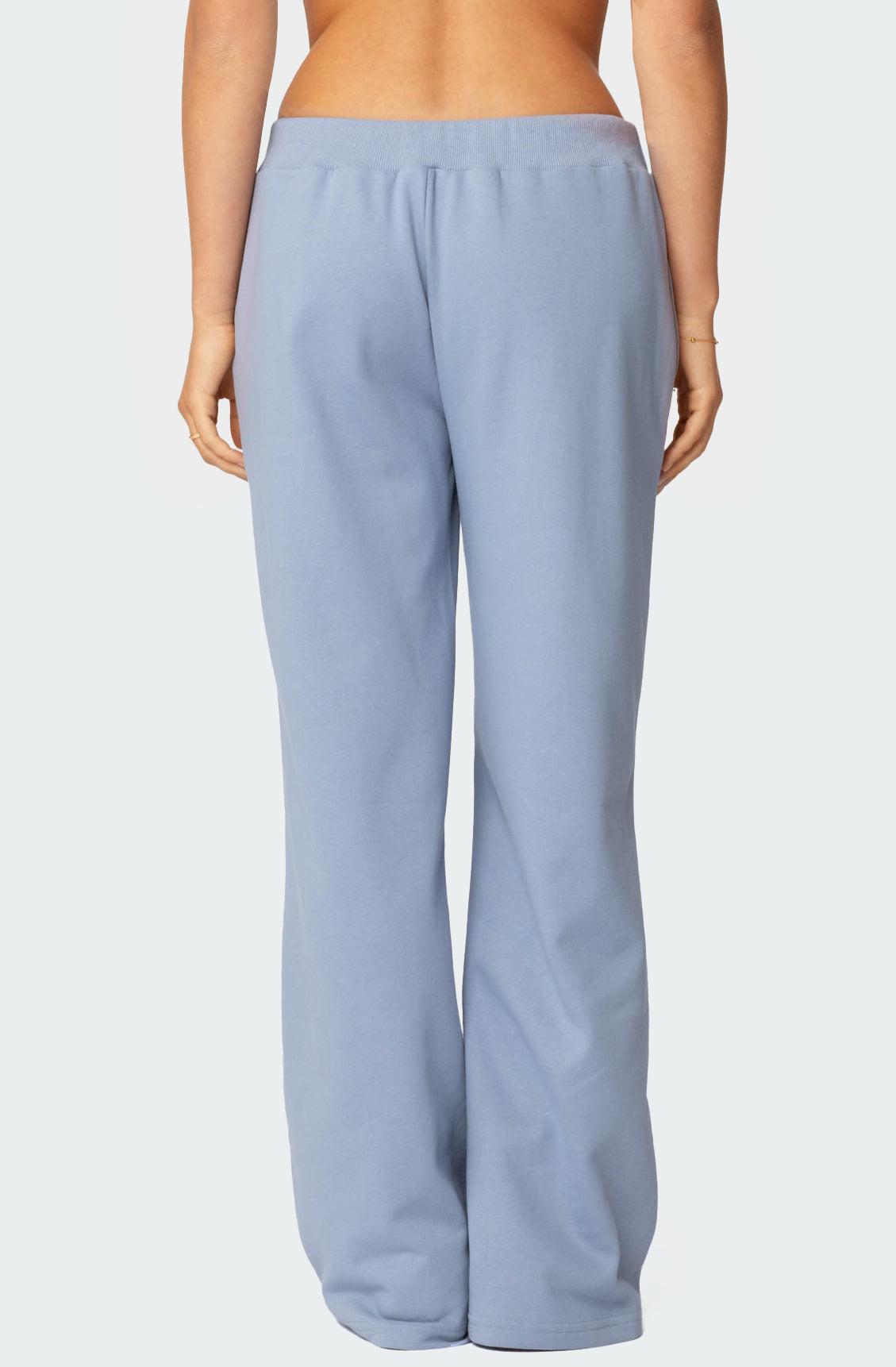French Terry Straight Leg Sweatpants Product Image