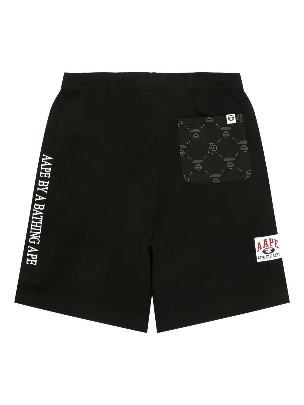 logo-patch track shorts Product Image