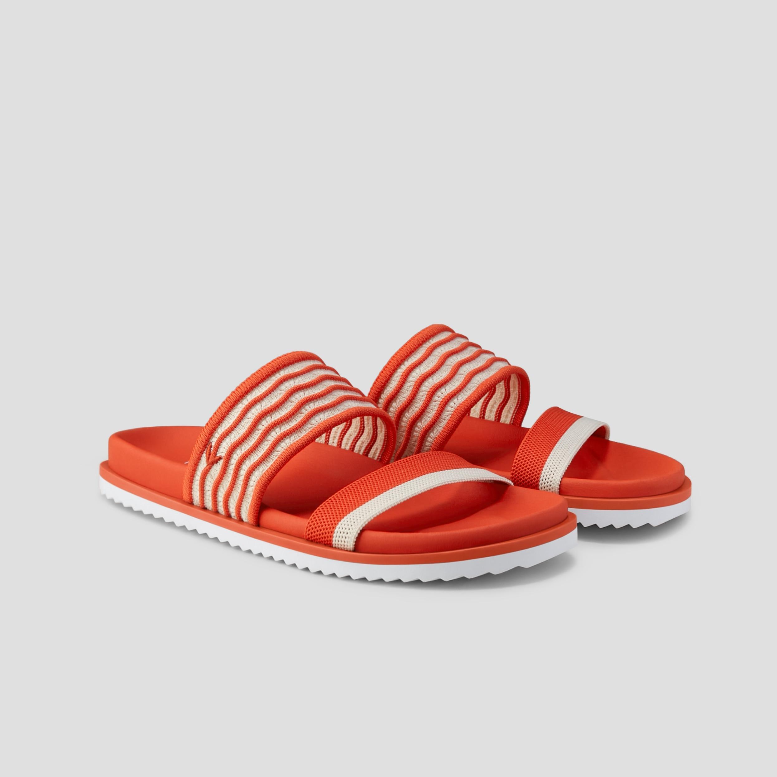 Double Straps Slide Sandals (Naina) Product Image