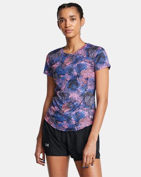 Women's UA CoolSwitch Run Atoll Short Sleeve Product Image