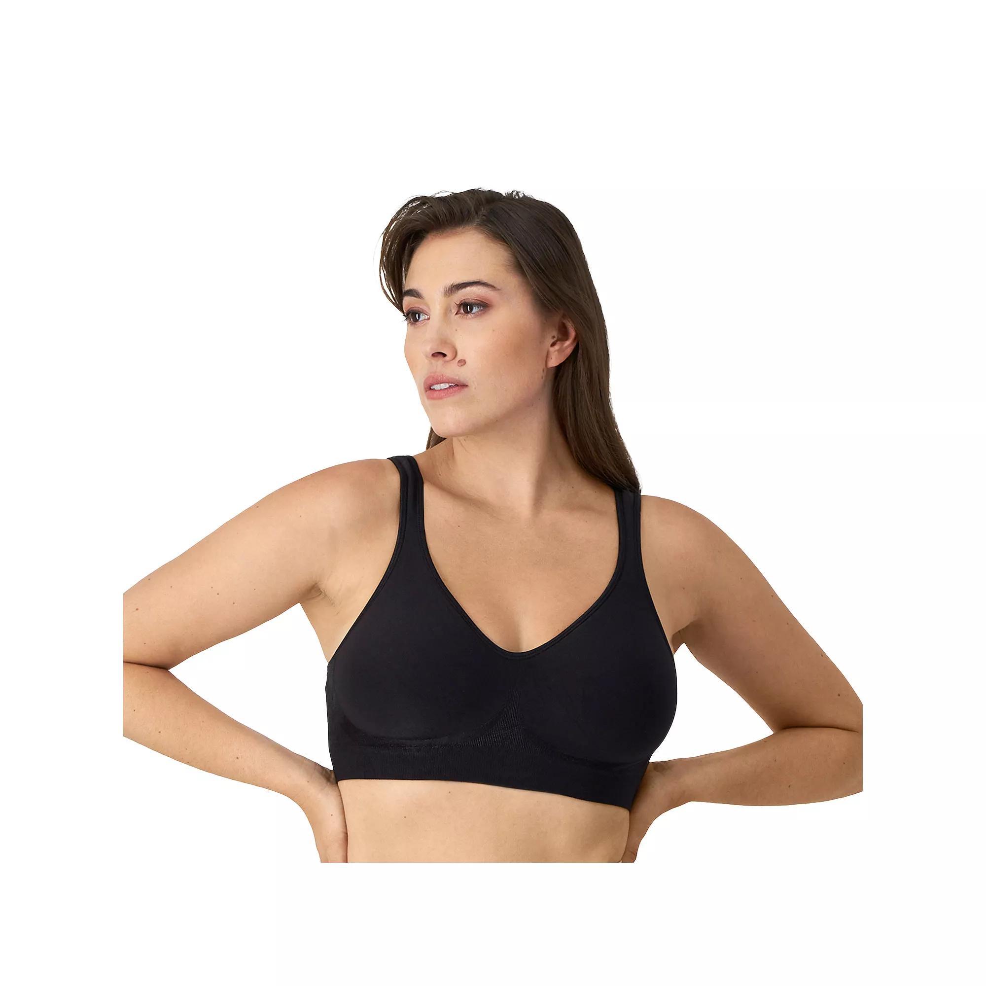 Bali Comfort Revolution ComfortFlex Fit Full-Coverage Wireless Bra DF3484, Women's, Size: Medium, White Product Image