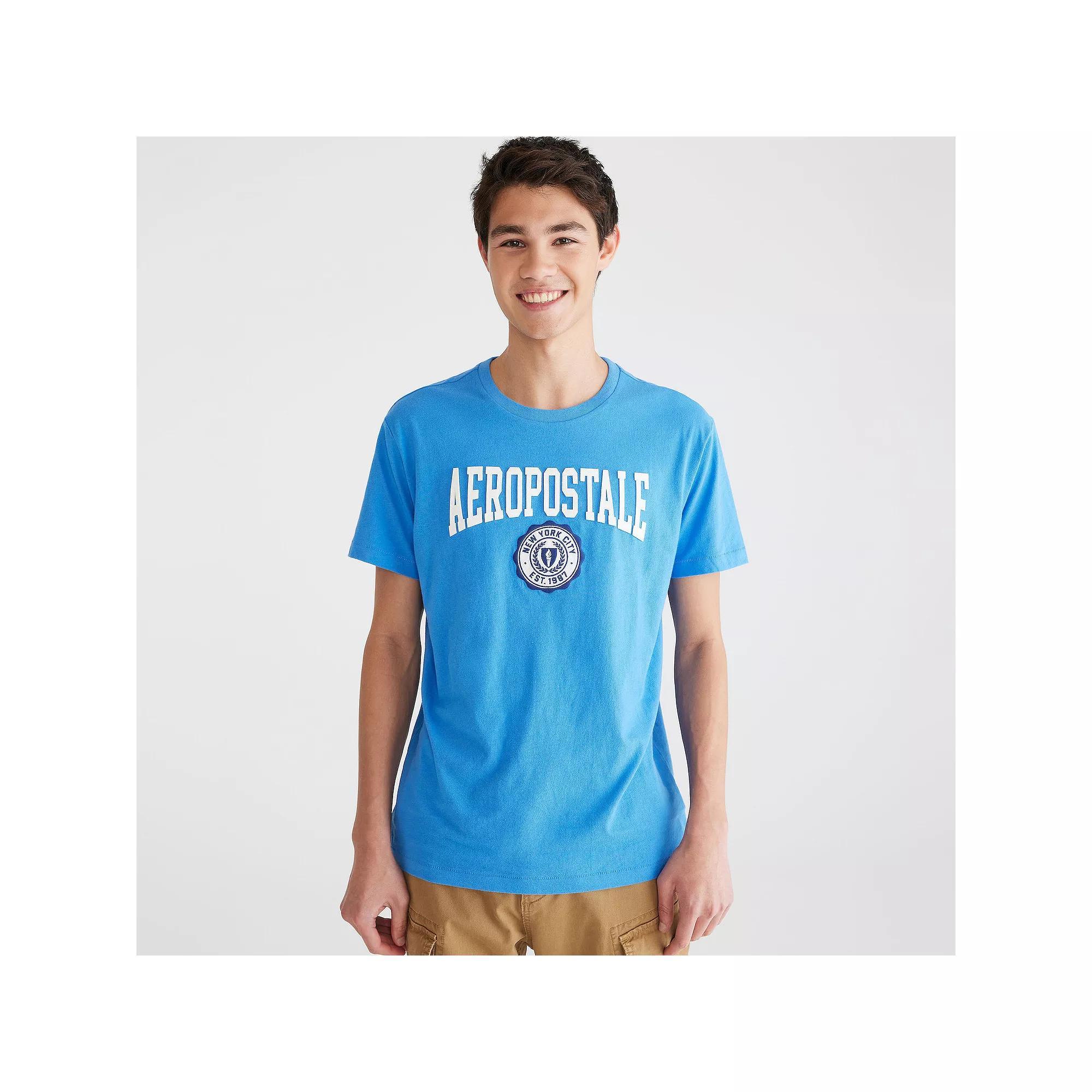 Men's Aeropostale Graphic Tee, Size: XL, Palace Blue Product Image