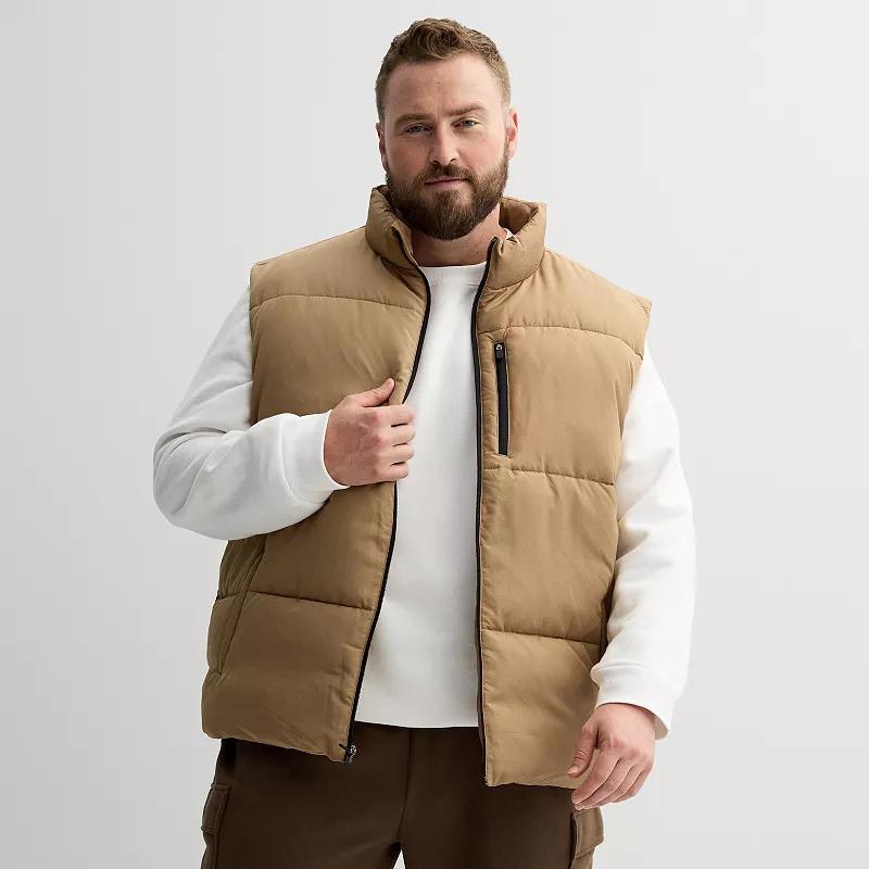 Big & Tall Tek Gear® Insulated Puffer Vest, Men's,  Product Image