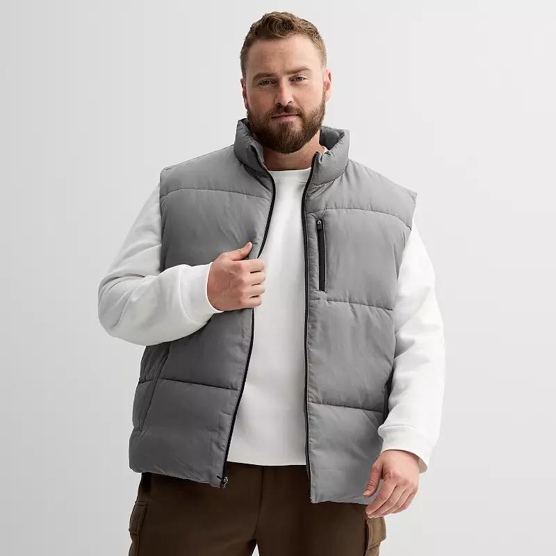 Big & Tall Tek Gear® Insulated Puffer Vest, Men's,  Product Image