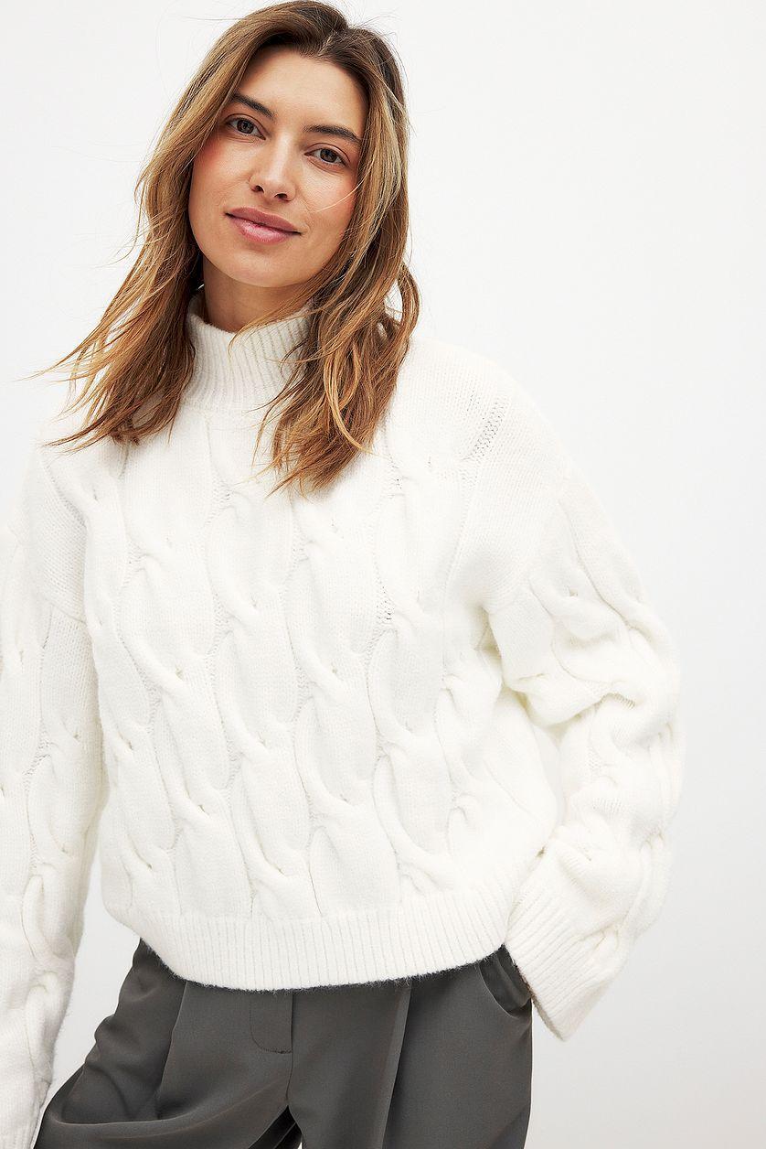 Structured Knitted Sweater Product Image