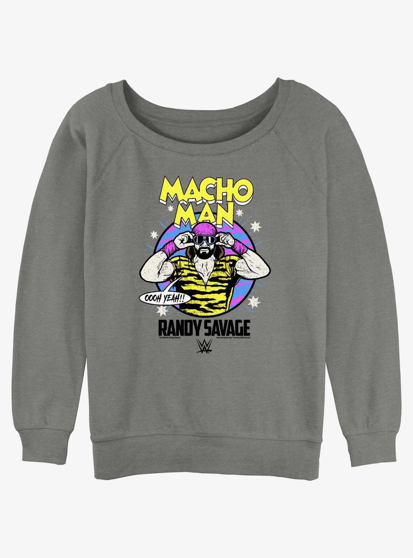 WWE Macho Man Randy Savage Girls Slouchy Sweatshirt Product Image