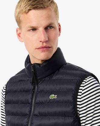 Water-Repellent Puffed Vest Product Image