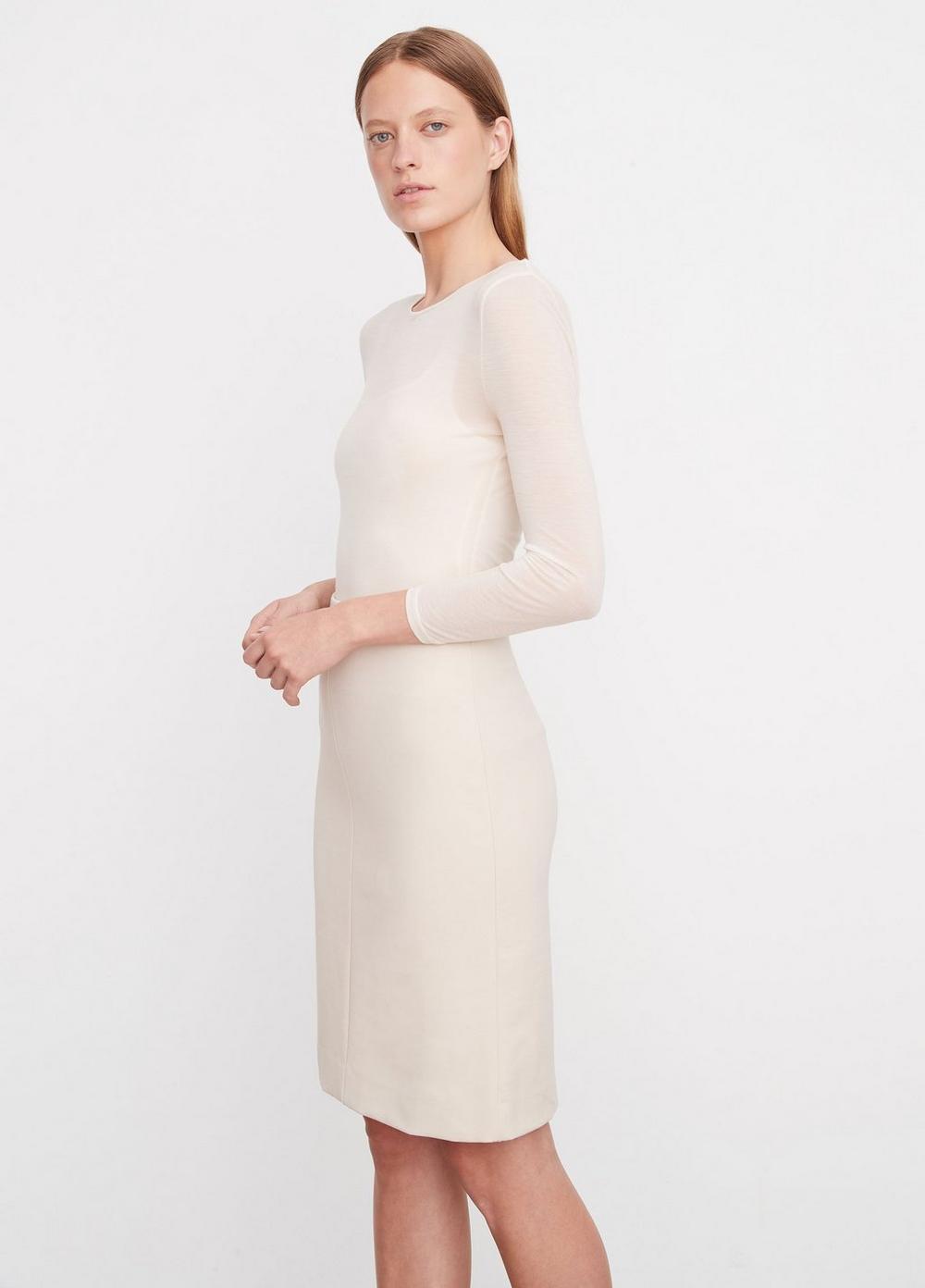 Seamed-Front Pencil Skirt Product Image