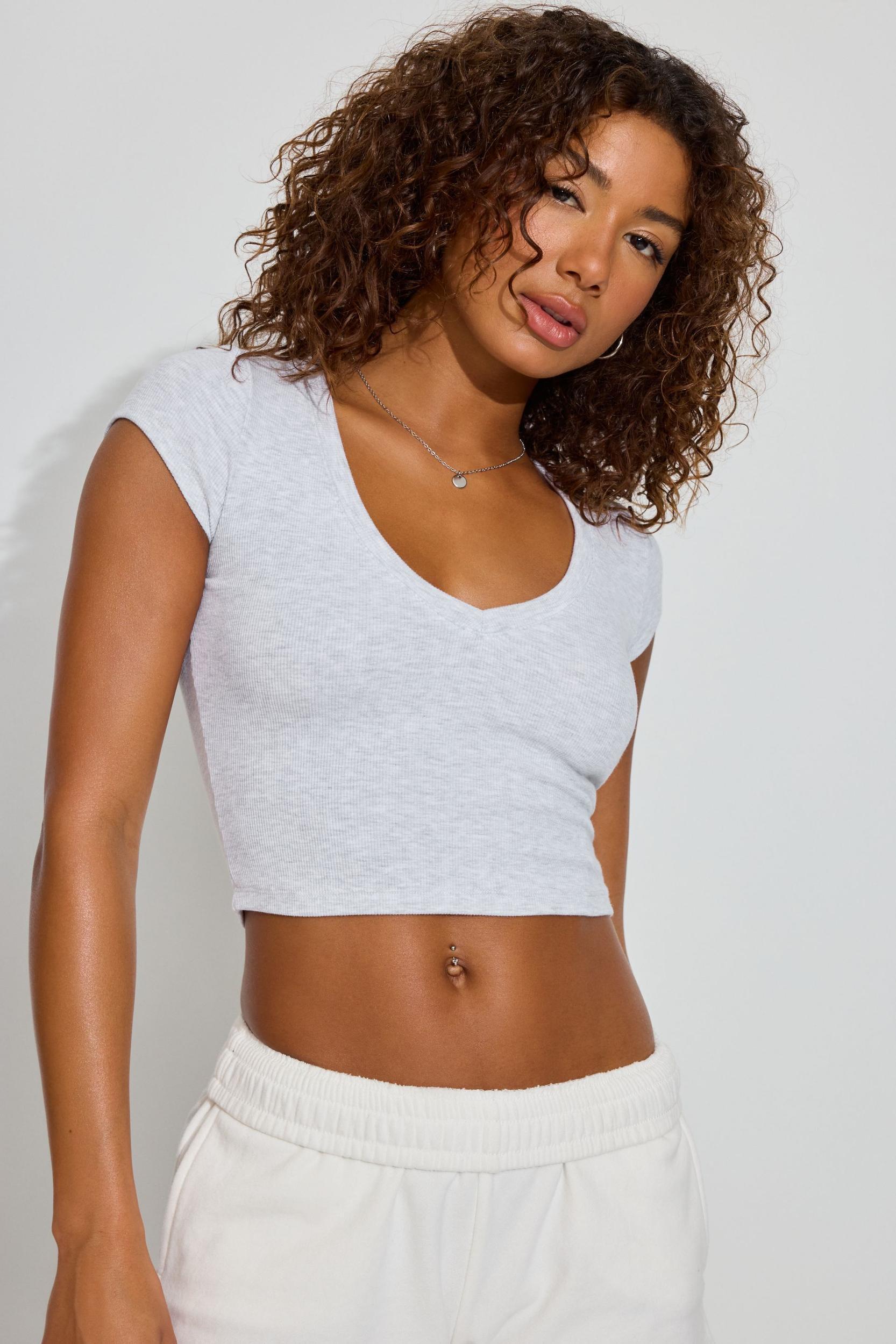 High Neck Cowl Top Product Image