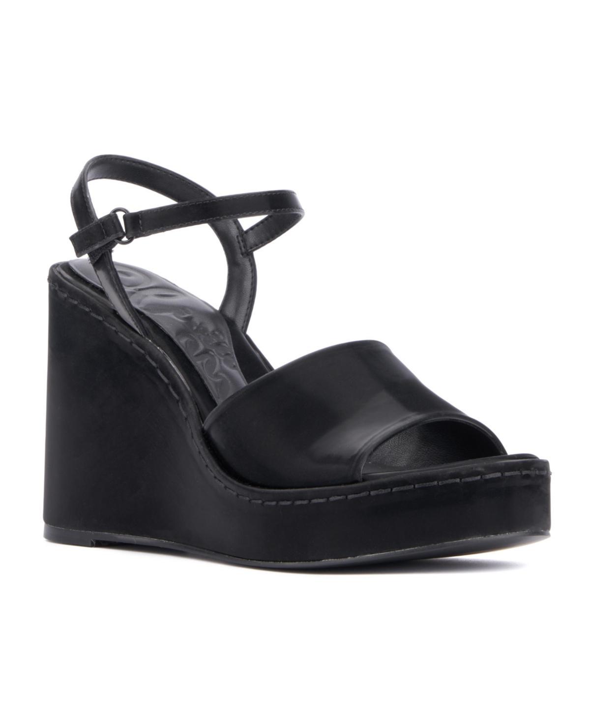 Olivia Miller Magnetic Womens Wedge Sandals Product Image