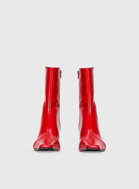 Flyn Boots Red Product Image