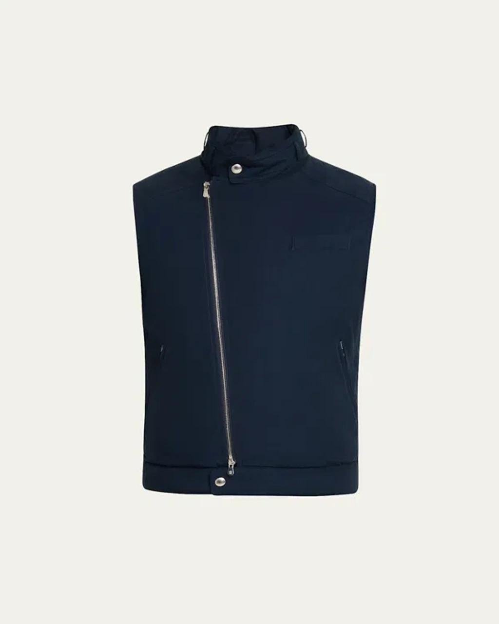 Men's Solaro Asymmetric Zip Vest Product Image