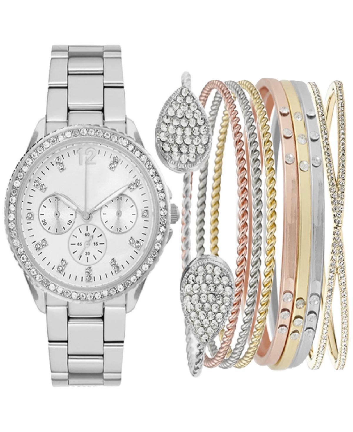 Jessica Carlyle Womens Bracelet Watch 34mm Gift Set Product Image