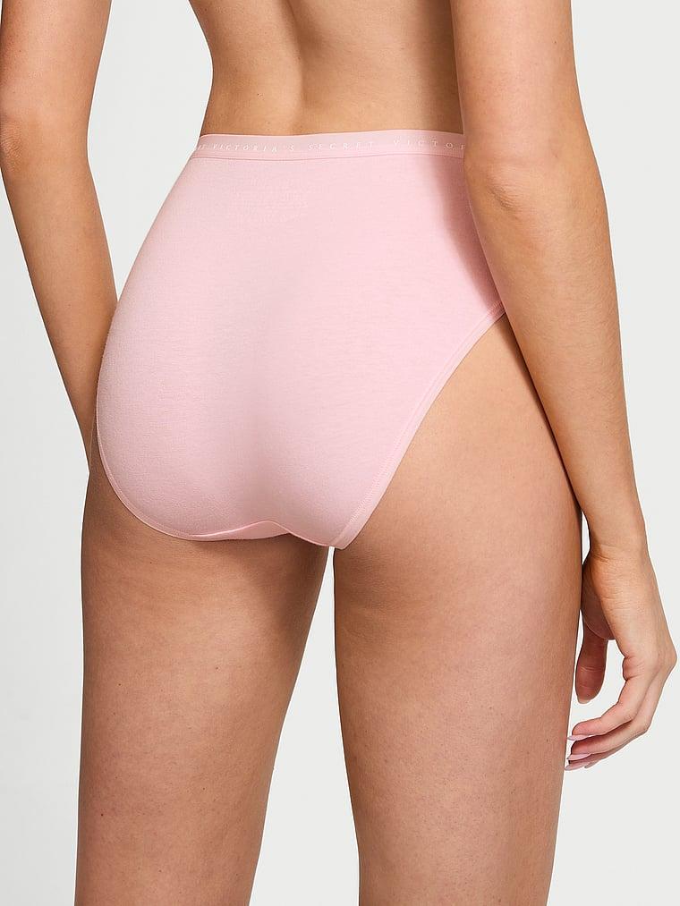 Stretch Cotton High-Leg Brief Panty Product Image