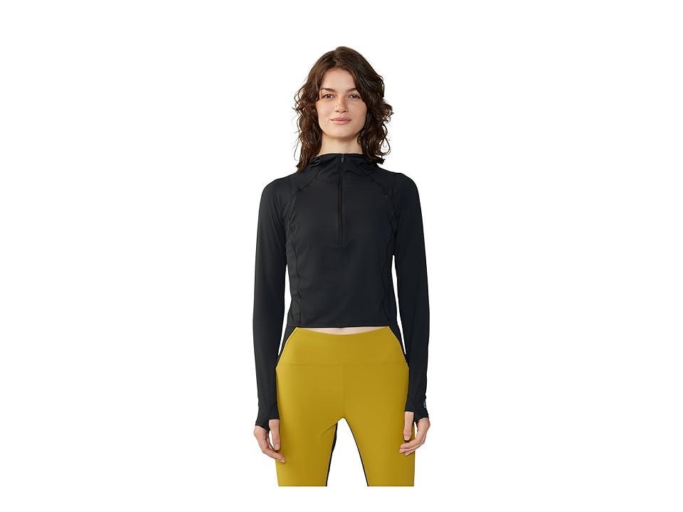 Mountain Hardwear Crater Lake Crop Zip Women's Clothing Product Image