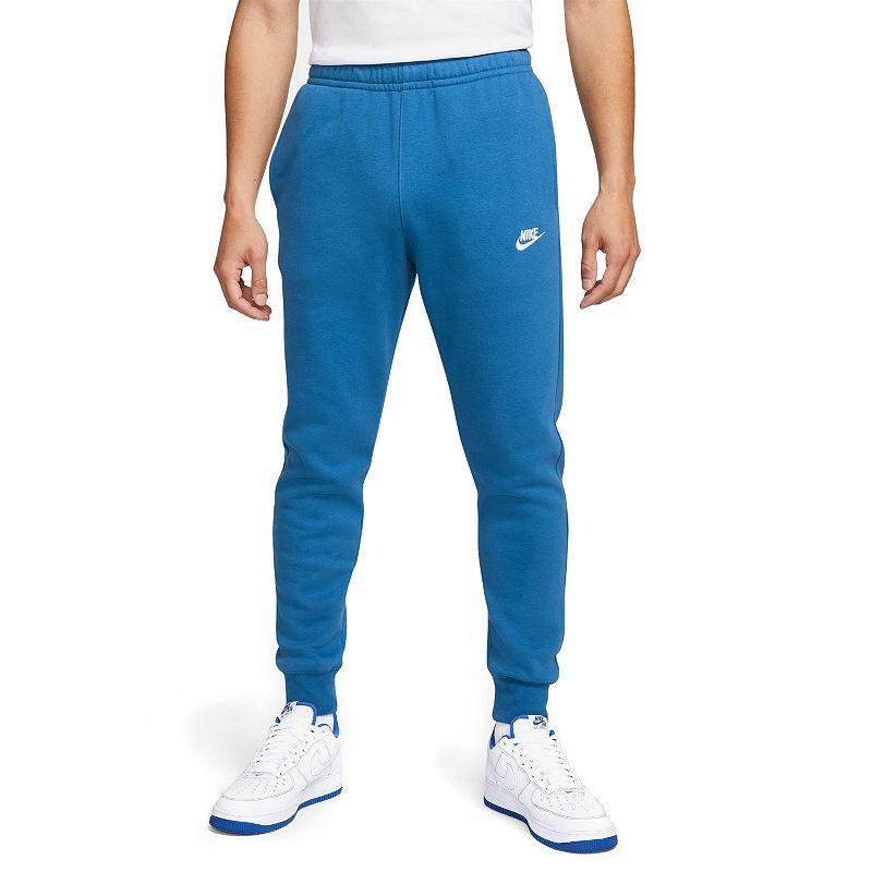 Nike Mens Nike Club Joggers - Mens Jade Horizon/White Product Image