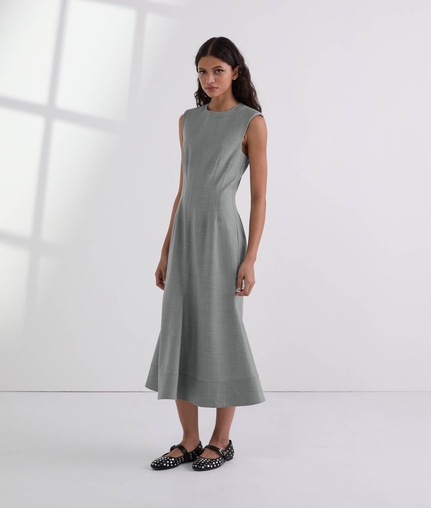 TAILORED WOOL-BLEND DRESS Product Image