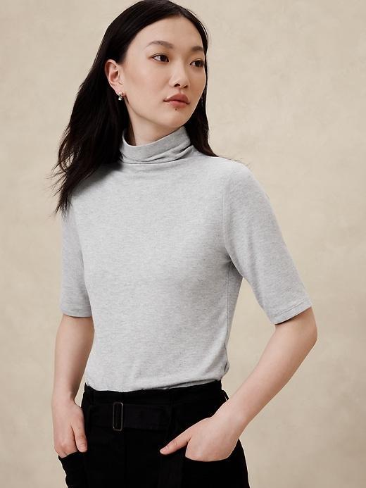 Soft Luxe Turtleneck Top Product Image