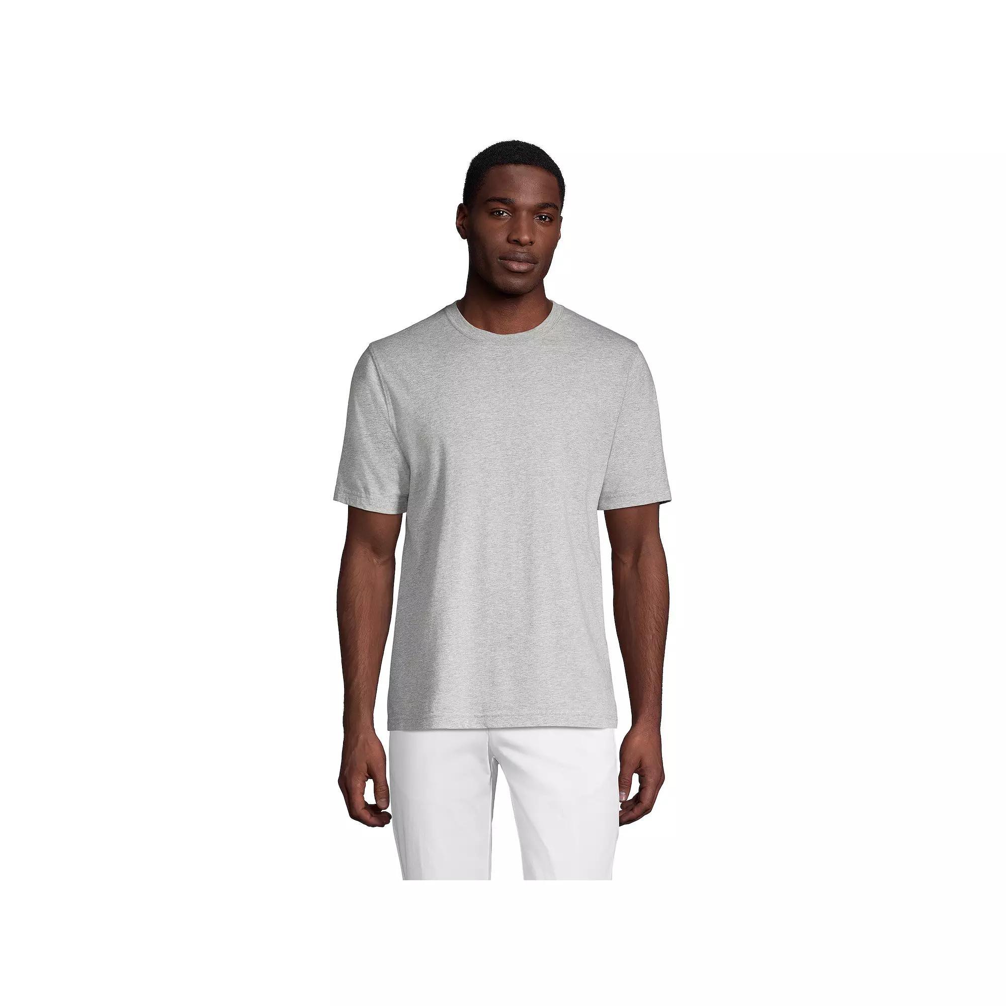 Big & Tall Lands' End Super-T Classic-Fit Tee, Men's,  Product Image
