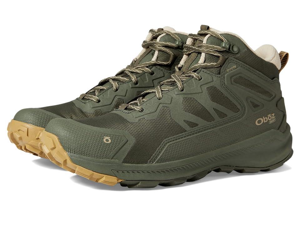 Oboz Katabatic Mid B-Dry (Charcoal) Men's Shoes Product Image