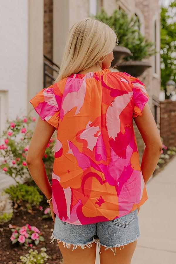 Make It A Mai Tai Shift Top Product Image