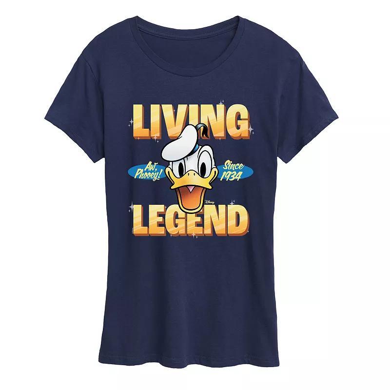 Disneys Donald Duck Womens Living Legend 1934 Graphic Tee Product Image