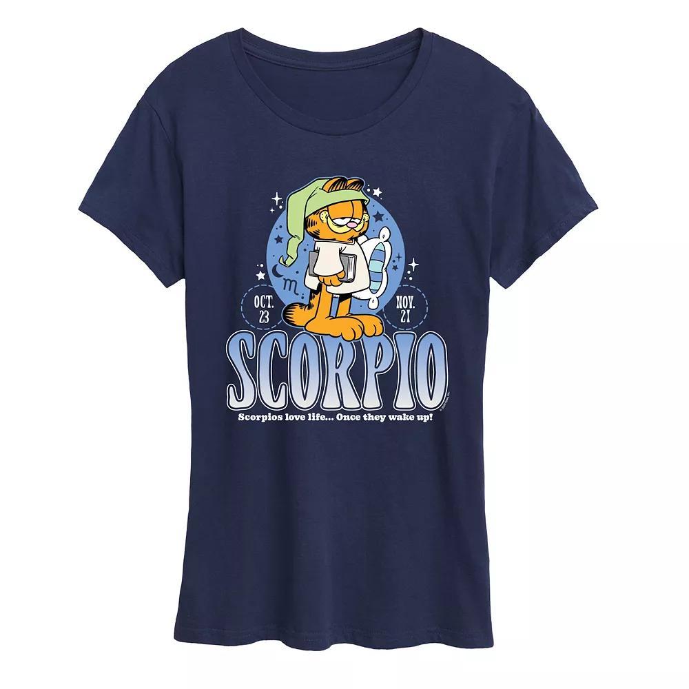 Plus Garfield Scorpio Graphic Tee, Women's,  Product Image