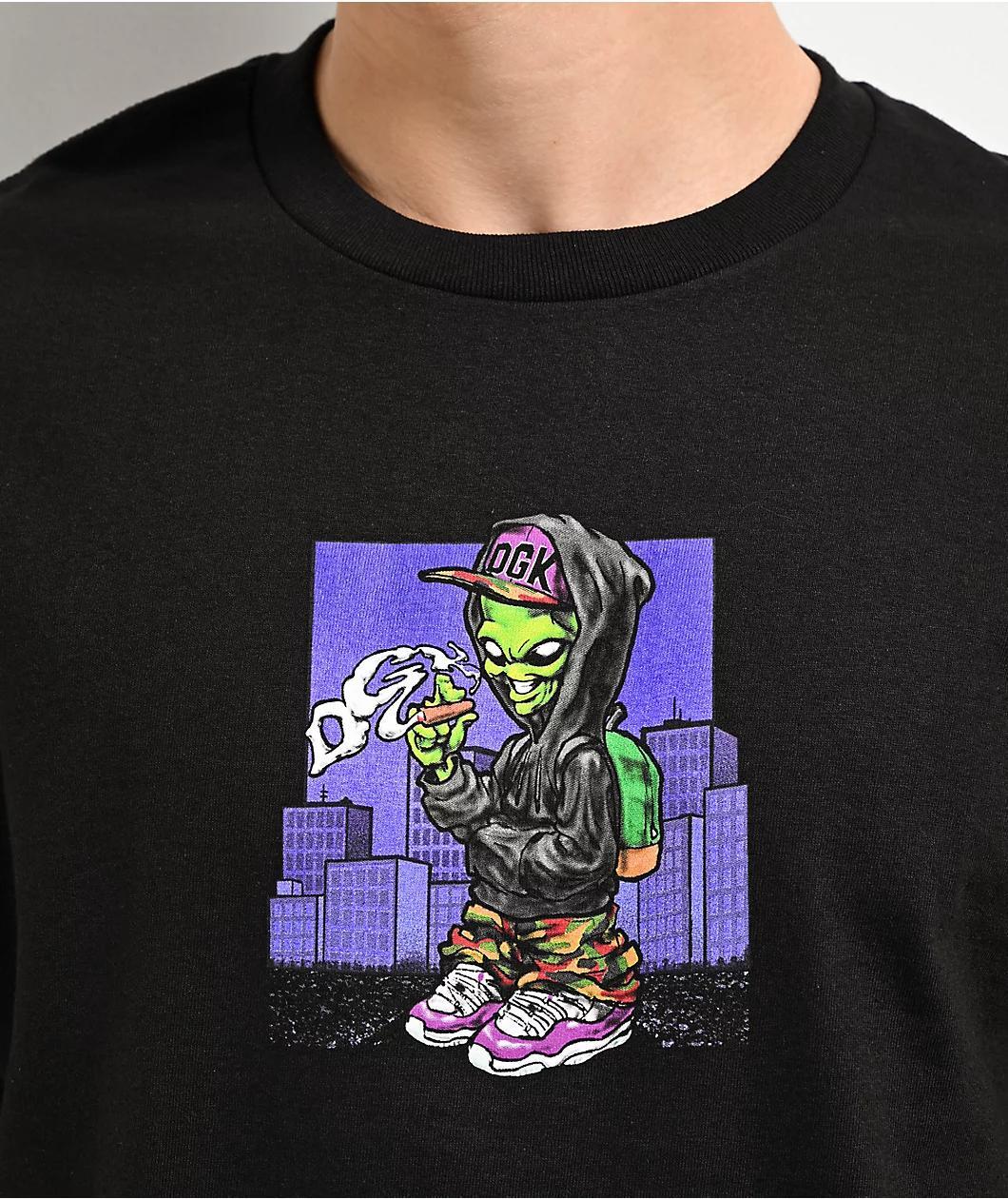 DGK Martian Black T-Shirt Product Image