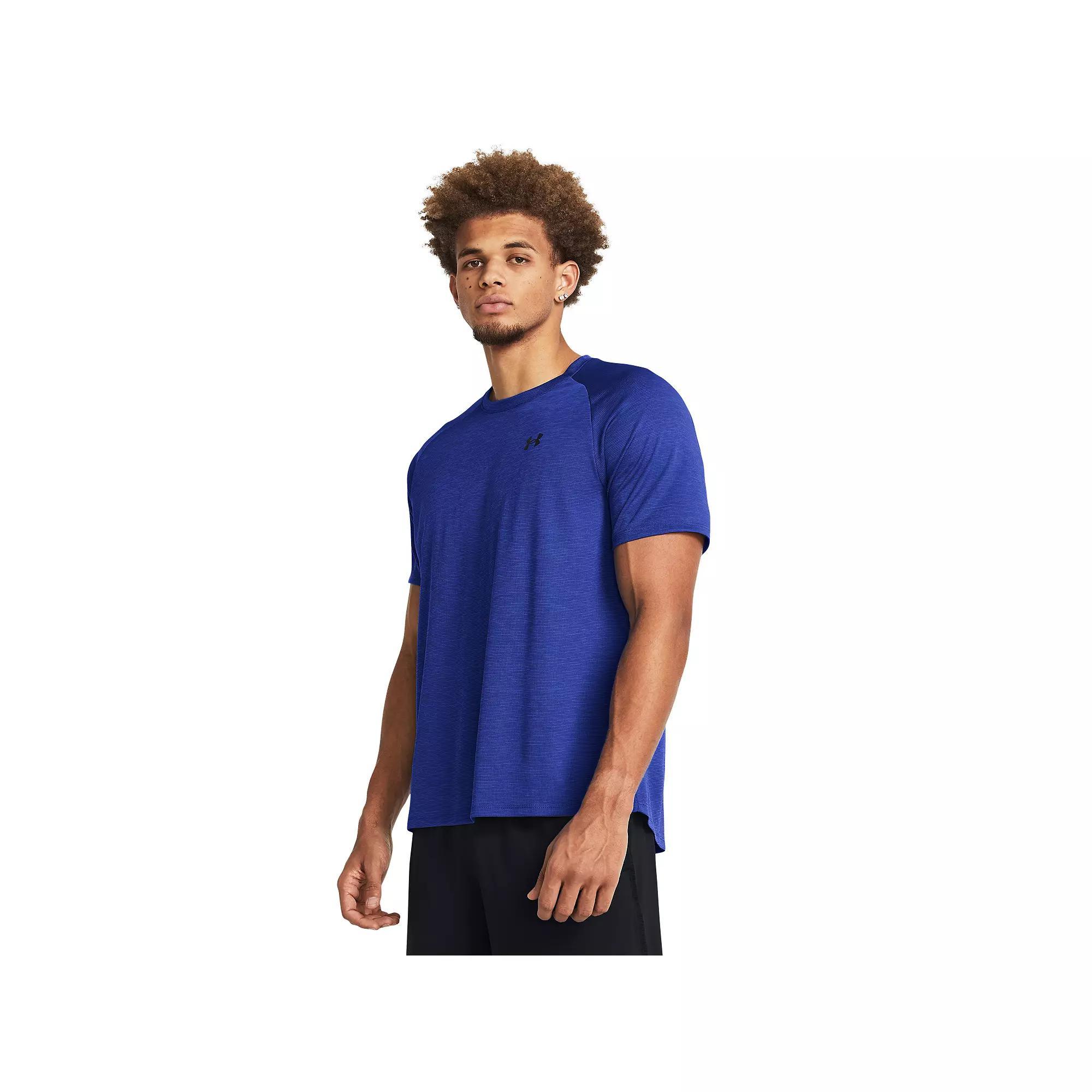 Big & Tall Under Armour Tech™ Textured Short Sleeve Tee, Men's,  Product Image