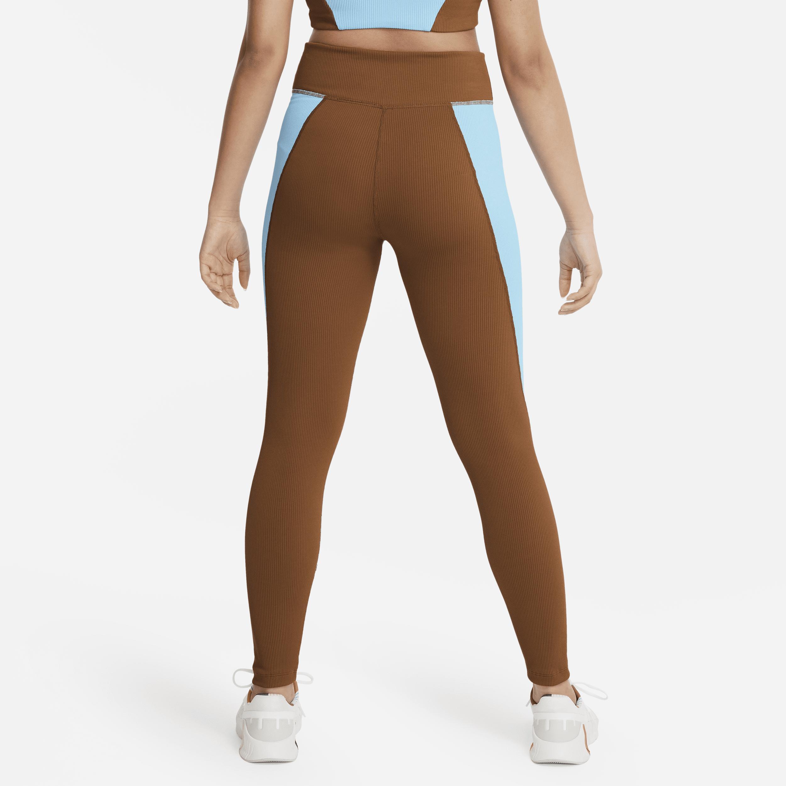 Nike Womens One Girls High-Waisted Dri-FIT Leggings Product Image