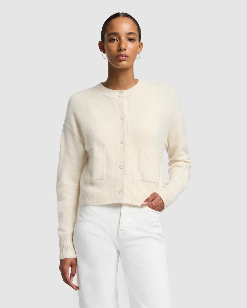 Cashmere Blend Cardigan Product Image